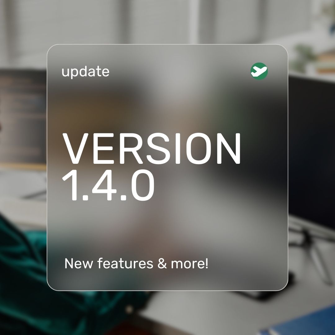 apronpilot's tweet photo. 🚀 Update 1.4.0 live! 🎉
Update 1.4.0 live (bug fixes &amp; new features)
👉 https://t.co/1JTKfuDmre

🇩🇪 🚀 Update 1.4.0 live! 🎉
Update 1.4.0 verfügbar (Fehlerbehebungen &amp; neue Features!
👉 https://t.co/A2D2f67Inv

#toolsforpilots #generalaviation #aircraftrental #aircraftcharter https://t.co/ITkTOpBrvw