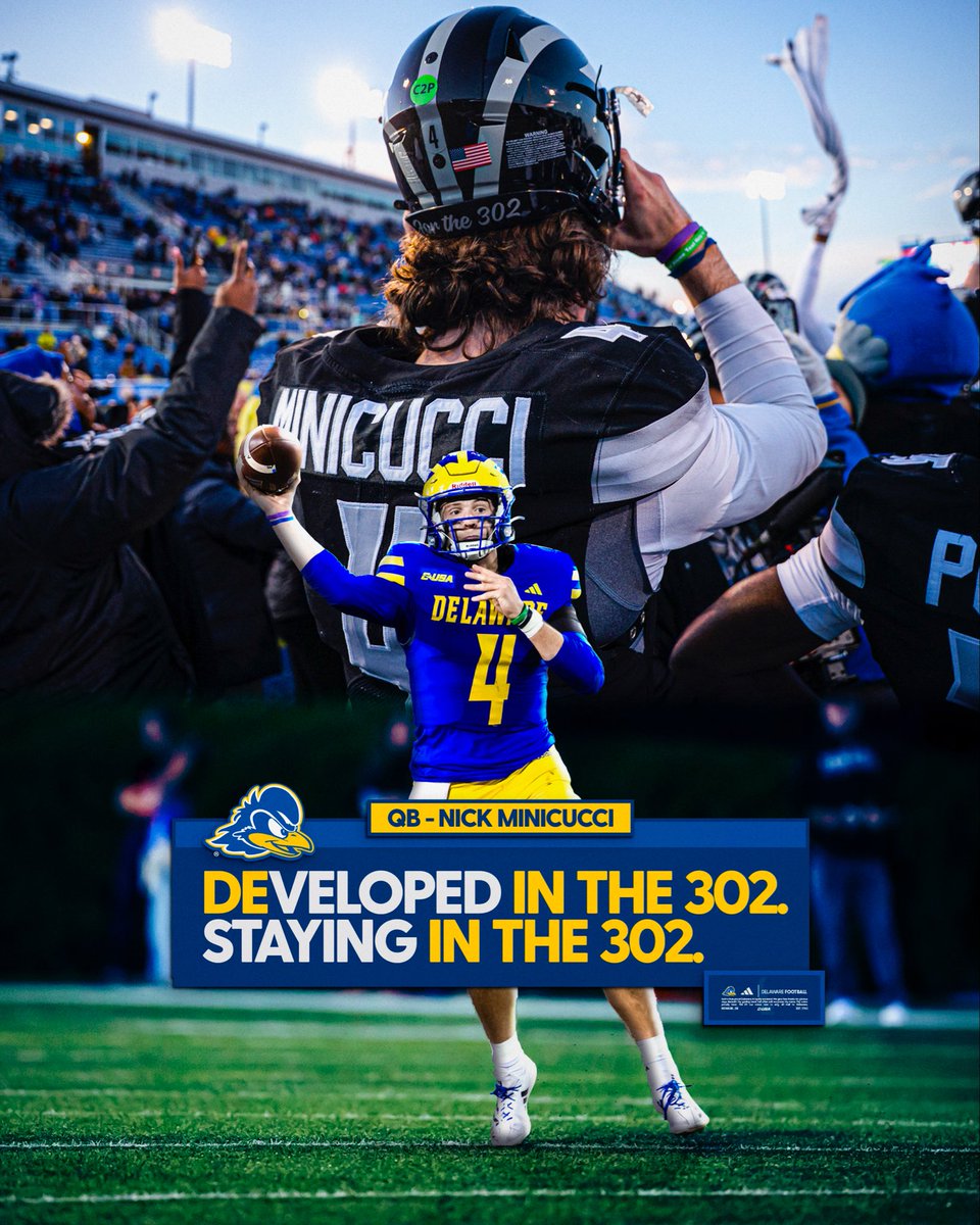 This place is Legit, Excited to keep showing the nation what it’s like to be a Blue Hen!