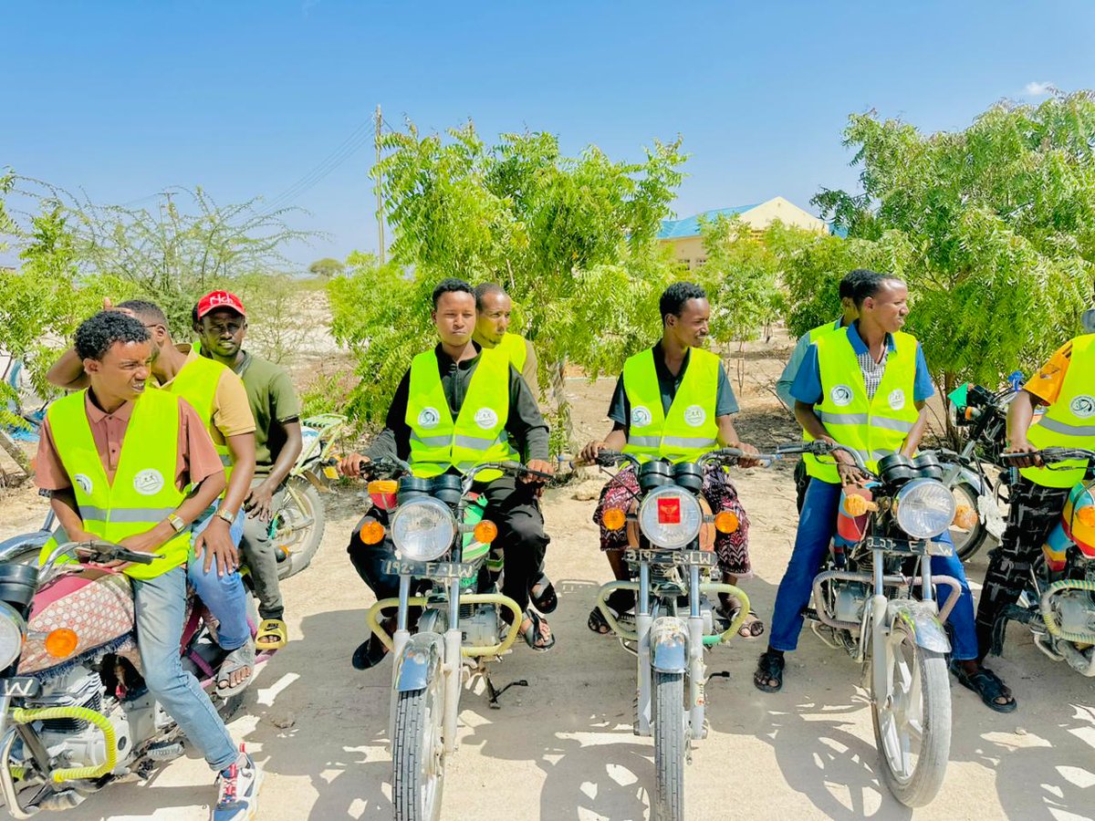ESYF_CBO's tweet photo. Moving forward together for a safer and healthier Elwak. Earlier today, with the incredible support of @ProjectSHARP and in collaboration with the @Northern_009, we held a powerful sensitization session for our local Bodaboda riders. Our riders are the heartbeat of our community, https://t.co/dugOl0zX7e