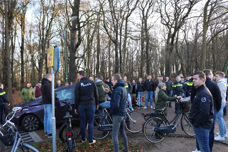 Renswoude: 'Herdenking' van doodgeschoten wolf loopt uit de hand