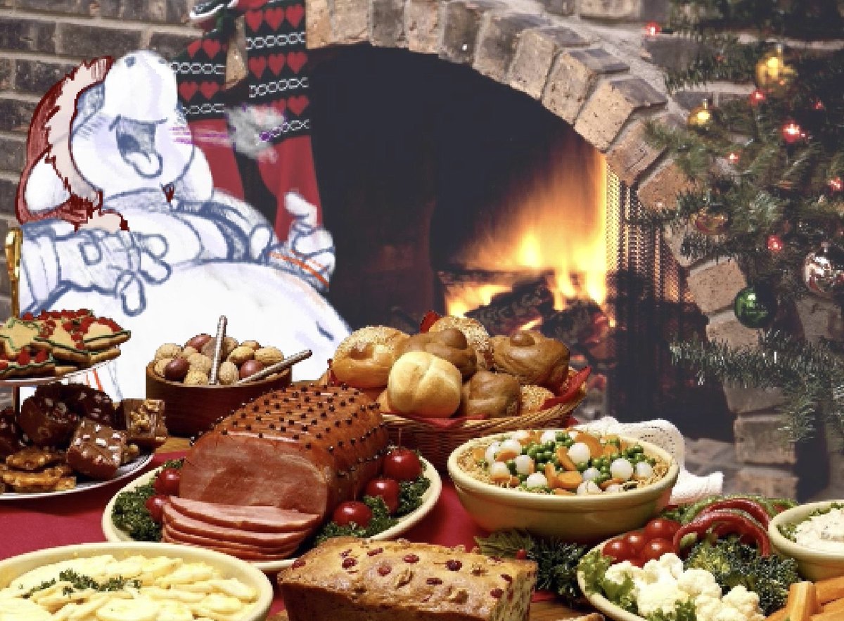 Poor Joe, he’s totally stuffed!