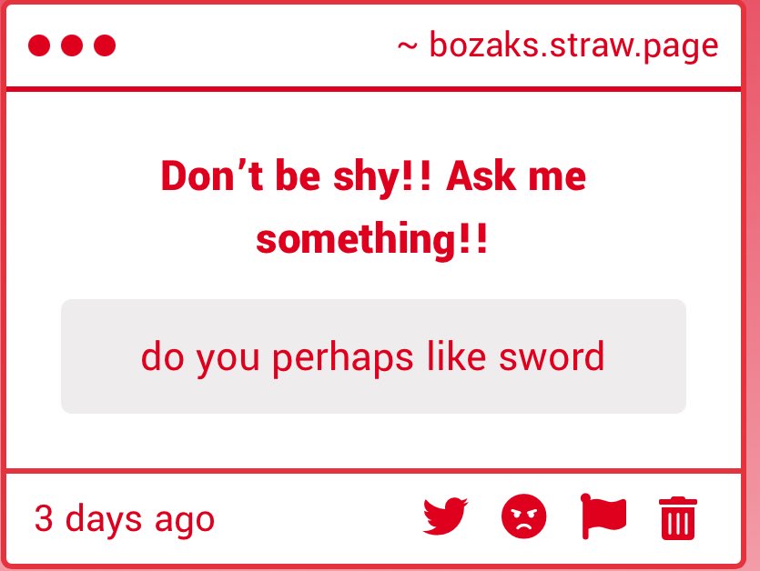 SW0RDPH1GHTING's tweet photo. Gasp!!! HOW DID UOU KNOW I LIKE SWORD???ARE YOU SPYING ON ME?????? I WILL FIND THE HIDDEN CAMERA https://t.co/kSbrz4KUx2