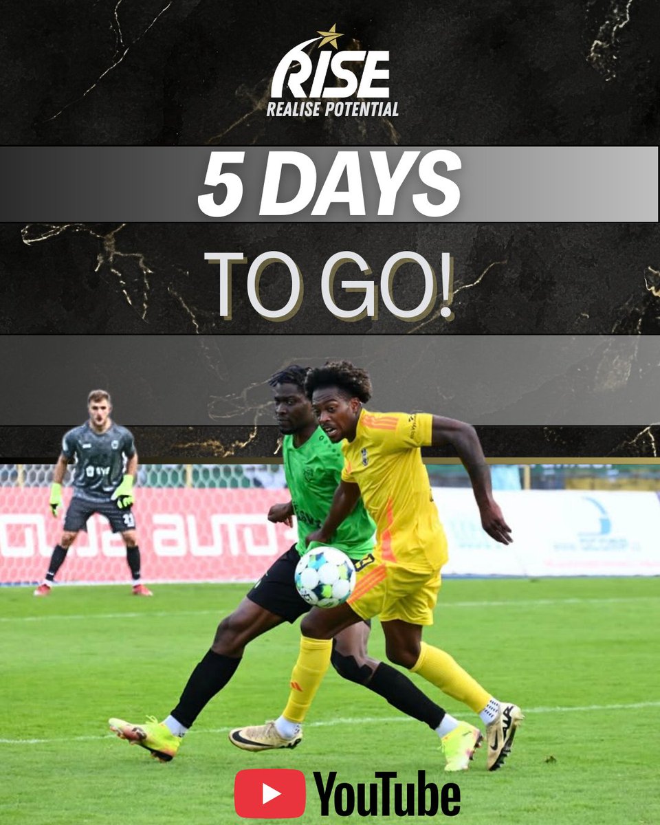 5 days. 

One player. 

A first half that turned heads.

Tyrese Omotoye’s season so far drops soon. 

#RealisePotential #FootballHighlights