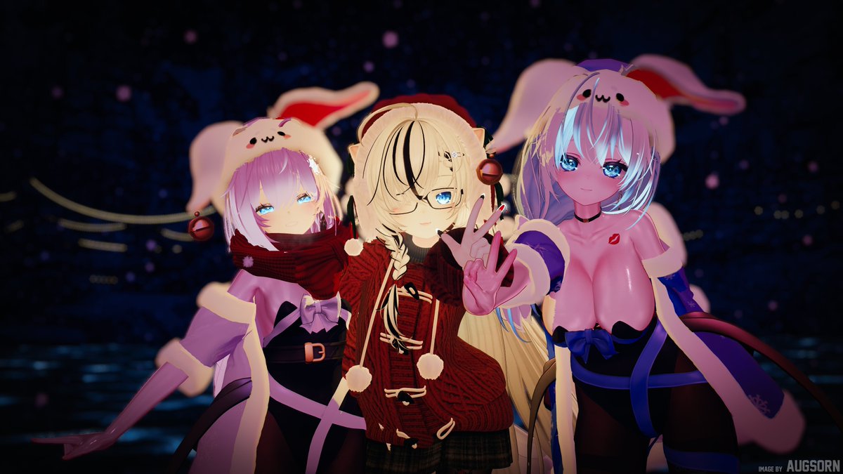 🤍❤️💙❄️

<a href="/YukiNoHanaSnowy/">【Yuki no Hana】 Snowy</a> 
<a href="/Kuro_2019X/">⁅Kuro⁆→Welcome to the fox forest.🦊 【VtuberTH】</a> 

#VRChat #Manuka3D #Airi3D #Shinano3D