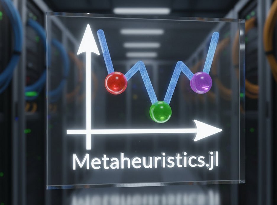 _jmejia's tweet image. 🚀 New release: Metaheuristics.jl v3.4.2 is out!
Improvements and bug fixes to keep your optimization workflows fast and robust.
🔗 github.com/jmejia8/Metahe…
#JuliaLang #Optimization #Metaheuristics #OpenSource