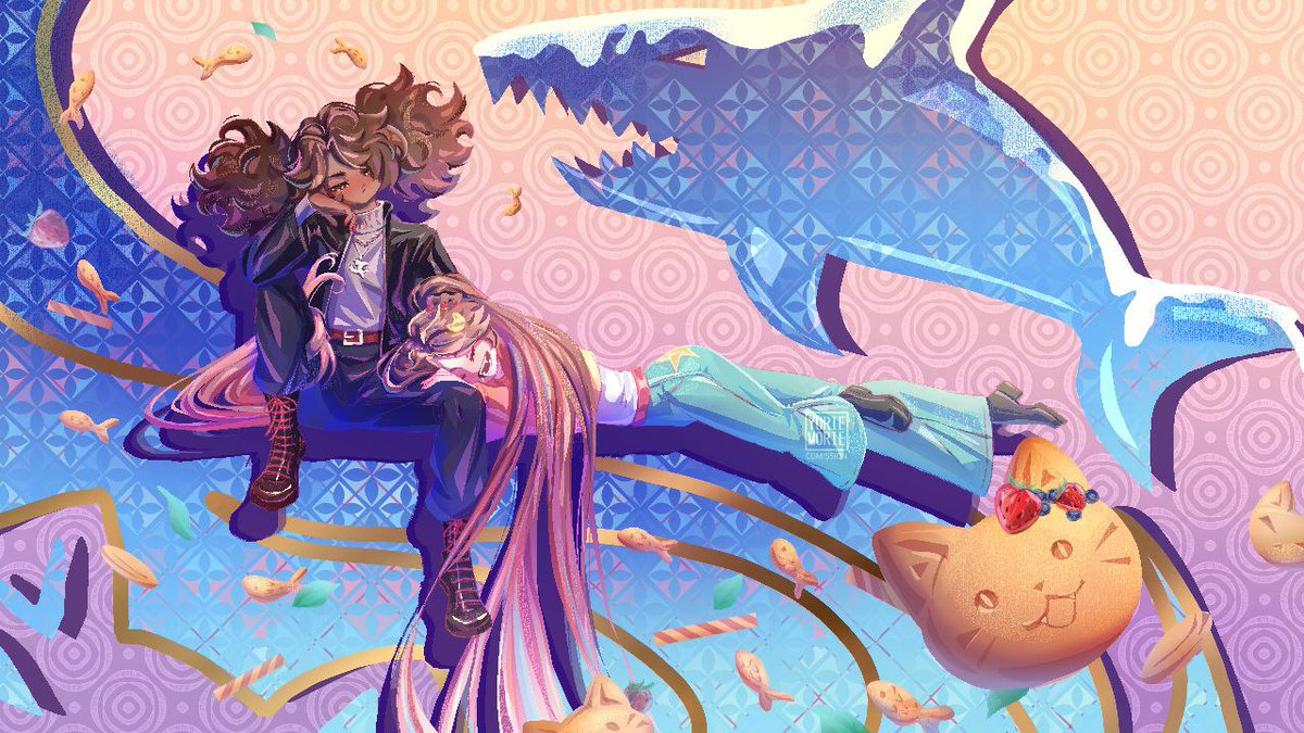 The most pleasant thing about artistic freedom orders is to give a happy surprise to the customer❤️❤️❤️🙏