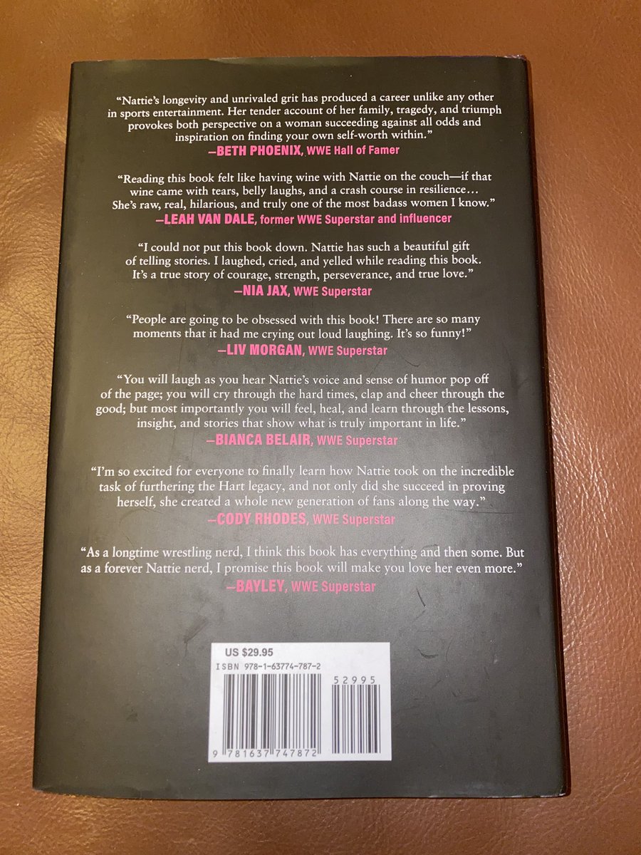 Georgie_84's tweet photo. Last one for the night I promise 😅
The Last Hart Beating book 📖
Looking forward to getting stuck into this!!
@natbynature 💪🏽 @CodyRhodes
#lasthartbeating #natalyaneidhart #codyrhodes #whatdoyouwannatalkabout #qb1 #wwe https://t.co/G6LwF9cKEi