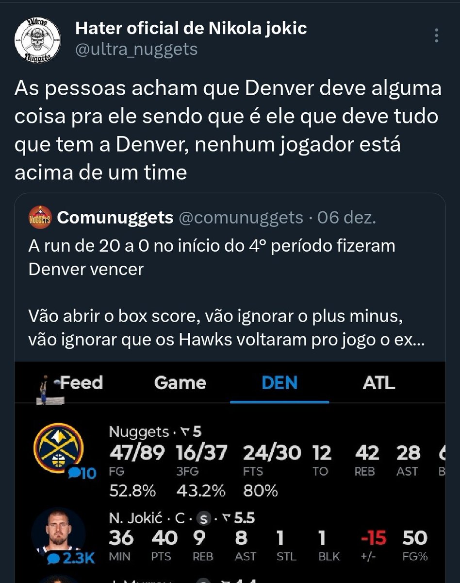 Nuggets BR 🇧🇷 tweet media
