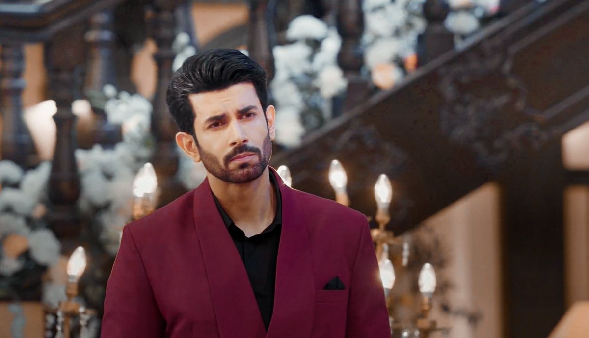 duskydrip's tweet photo. Eyes get so pleased to see pretty people ! 😭♥️
They're color coordinating for some reason maybe? Delulu is Solulu :)

#NamikPaul • #EishaSingh • #Naagin7 https://t.co/jVnddh5jBk