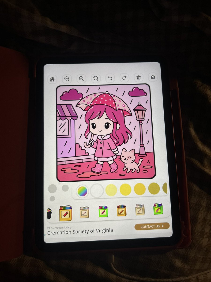 been mia since christmas cus all i wanna do is color on my ipad 😭😭