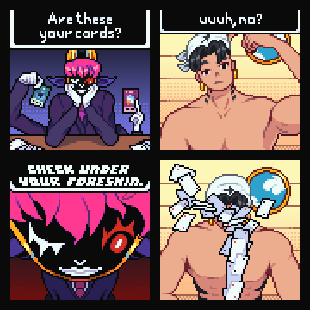Secret Santa gift for @/trawlixn c: #pixelart #ドット絵