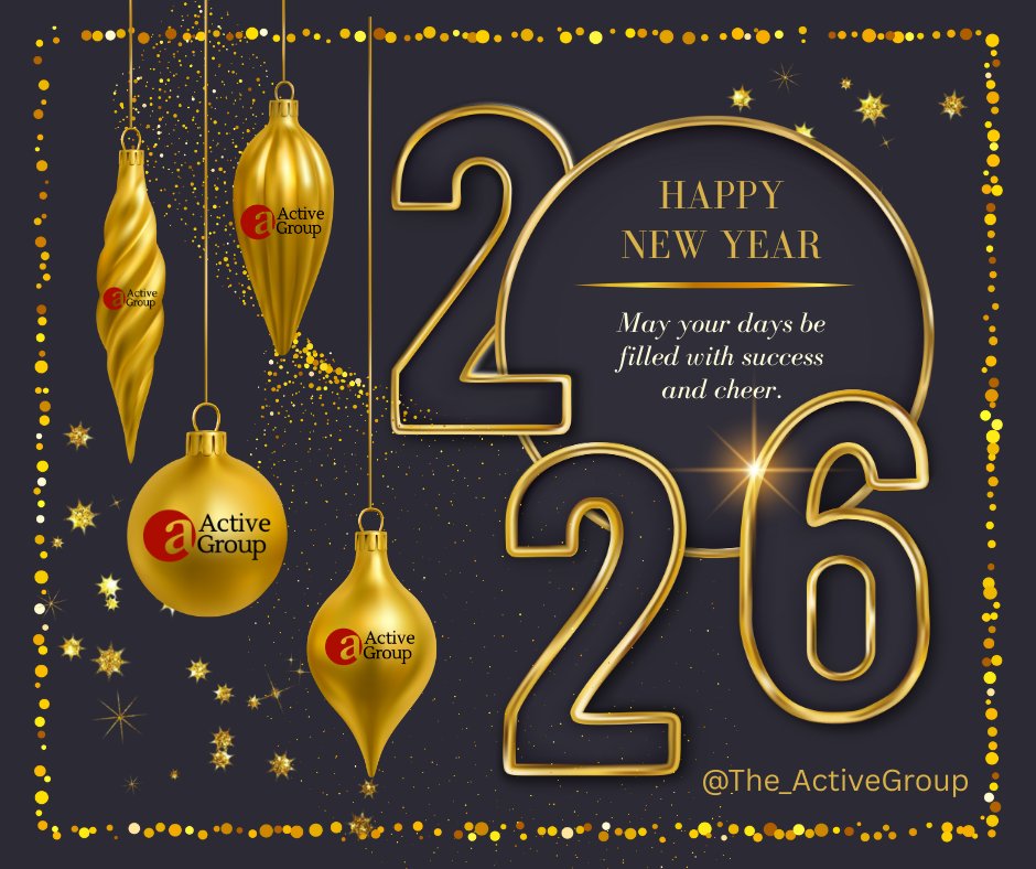 Wishing you a Happy New Year for 2026 🥂Here's to what's going to be a busy year ahead #happynewyear2026 #NewYearGoals #CheersTo2026 #WorkplaceServiceProviders #ActiveGroup