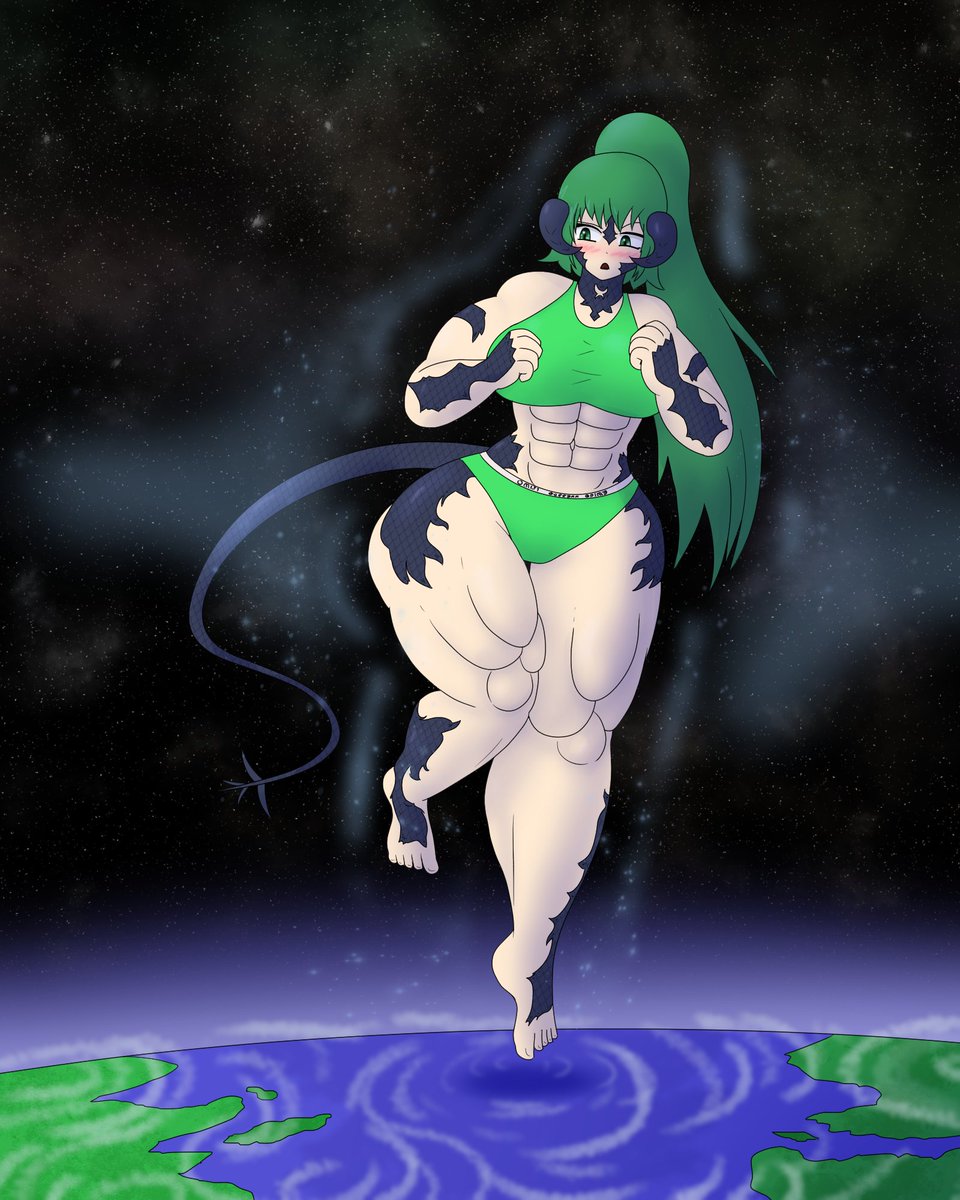 Comm for <a href="/XavierHugeAlt/">XavierHugeAlternative (Comms open)</a> of Au Raimdelle having a bit of a Teleport Mistake~