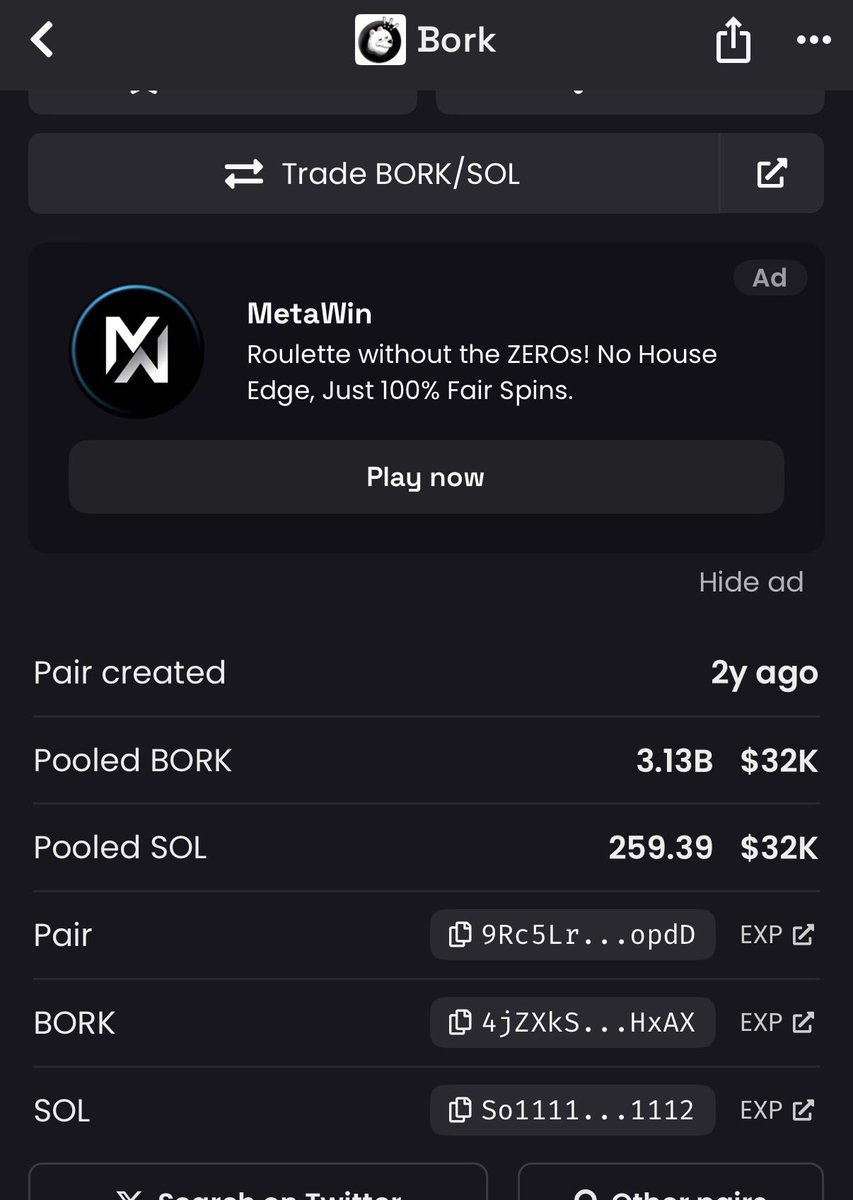 Bork Bork Bork 
<a href="/BorkSOL/">BORK</a> 
Officially turned 2 years old
Time to bring back the OG