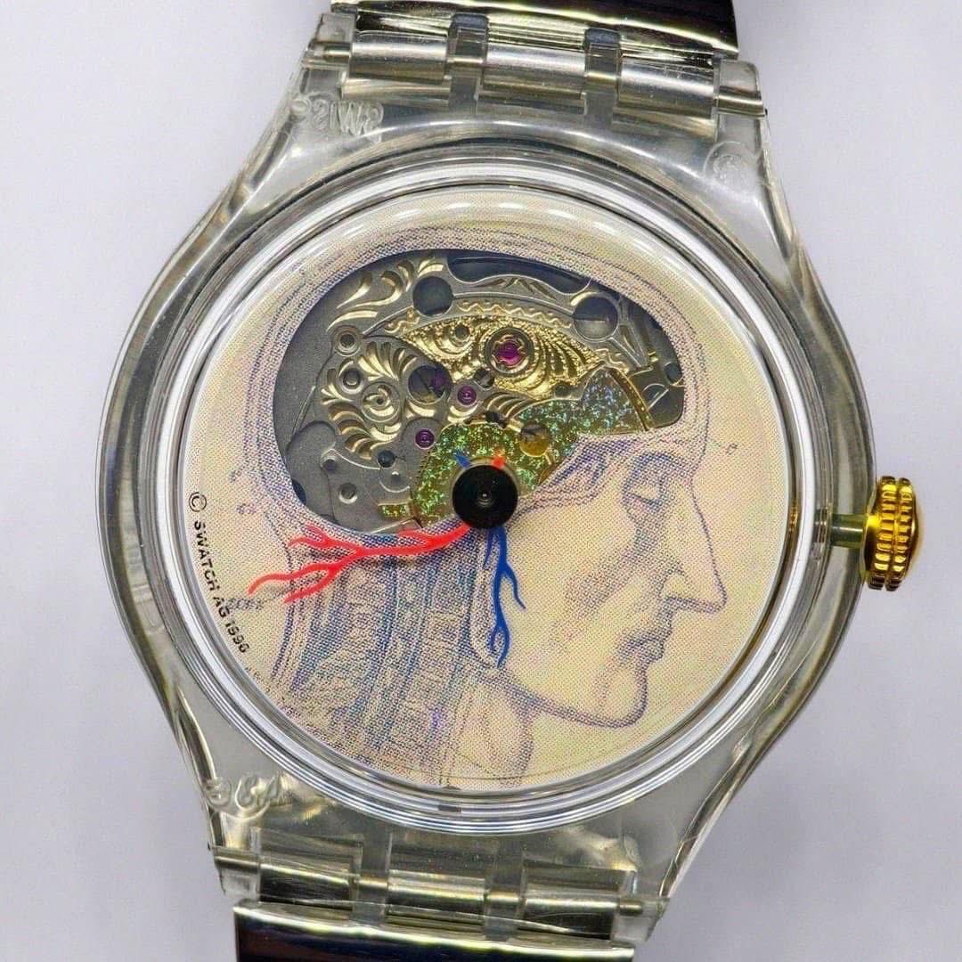 "Ticking Brain" GK247 Limited Edition, Swatch (1997)