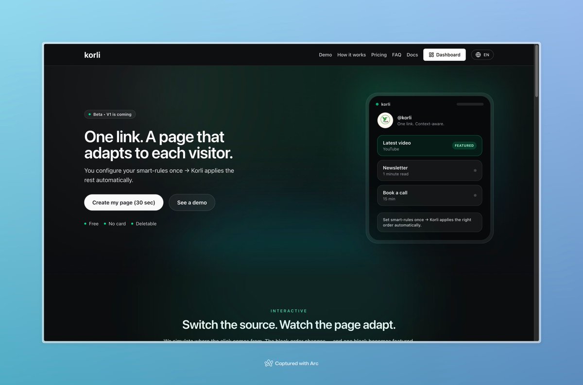 KorliFr's tweet photo. new landing page is alive 👀👀

https://t.co/fQ0pB9gbud https://t.co/72q5gJI36y