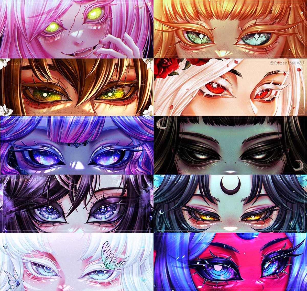 RozeniteuWU's tweet image. Wanted to host something for the end the year and start anew 💐

🌠ART RAFFLE 🌠
Prize: One lucky winner gets a custom eye banner! Good luck everyone ❤️

how to join :
🌸Follow, Like &amp;amp; RT
🌸Comment your ref or OC below!
⏳ Ends: January 10th

#artraffle #artgiveaway