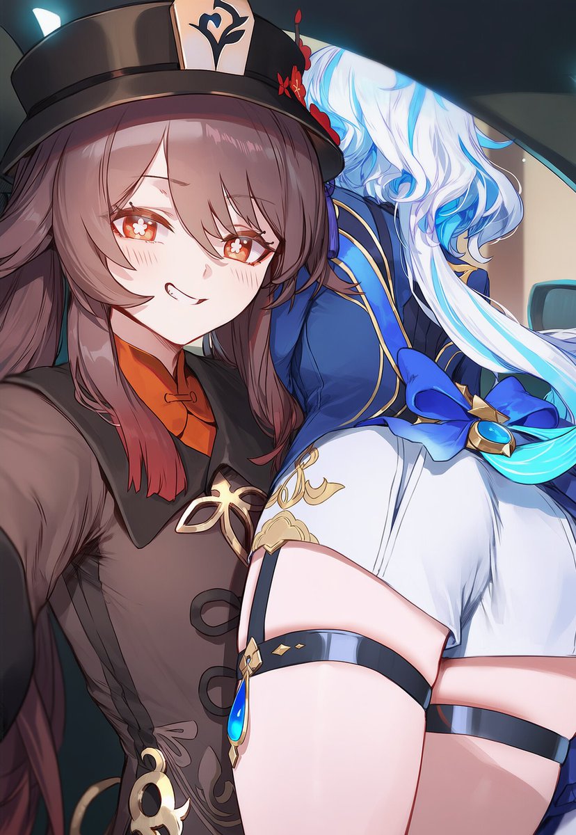 Furina フリーナ
Hu Tao 胡桃

SFWイラスト