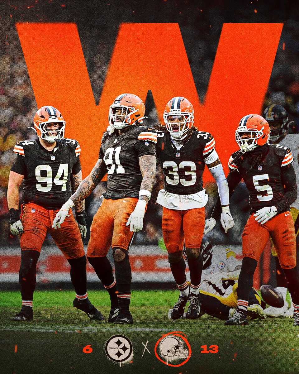 Browns's tweet image. fought to the finish 😤