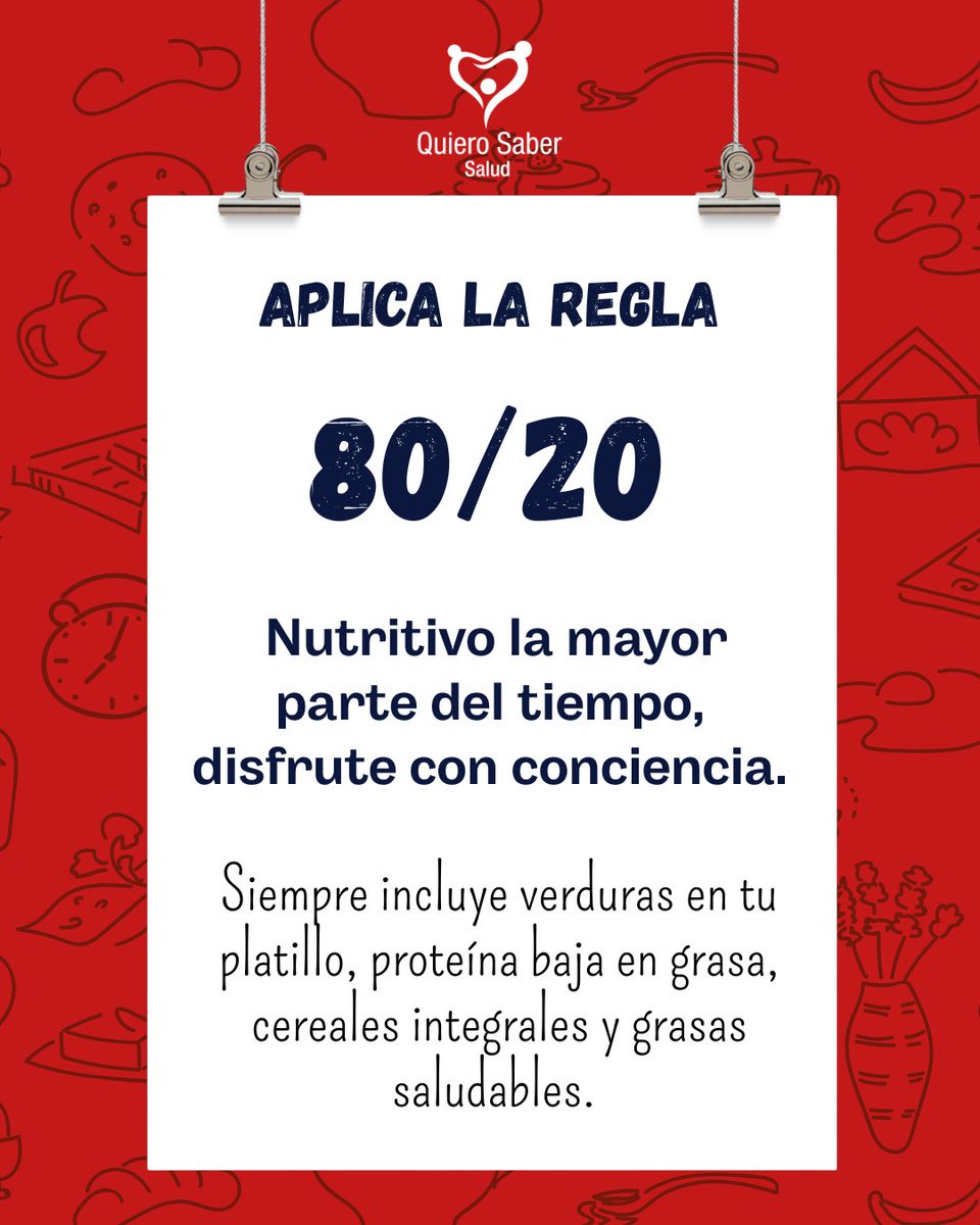 Comer con conciencia permite adoptar hábitos sostenibles a largo plazo. Este diciembre 🎄 prueba esta regla 📏 y disfruta de las fiestas sin culpas. 🫶