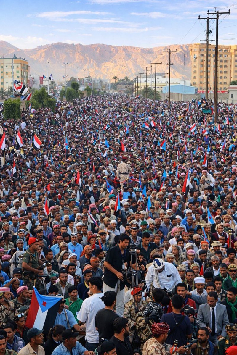 ainemey's tweet photo. هذه ليست حشود عابرة هذه حضرموت حين تقول كلمتها جبلها ثابت وشعبها ثابت وضد العليمي الموقف واحد: لا تراجع! 

#دولة_الجنوب_العربي #حضرموت https://t.co/i7jsidmpLN