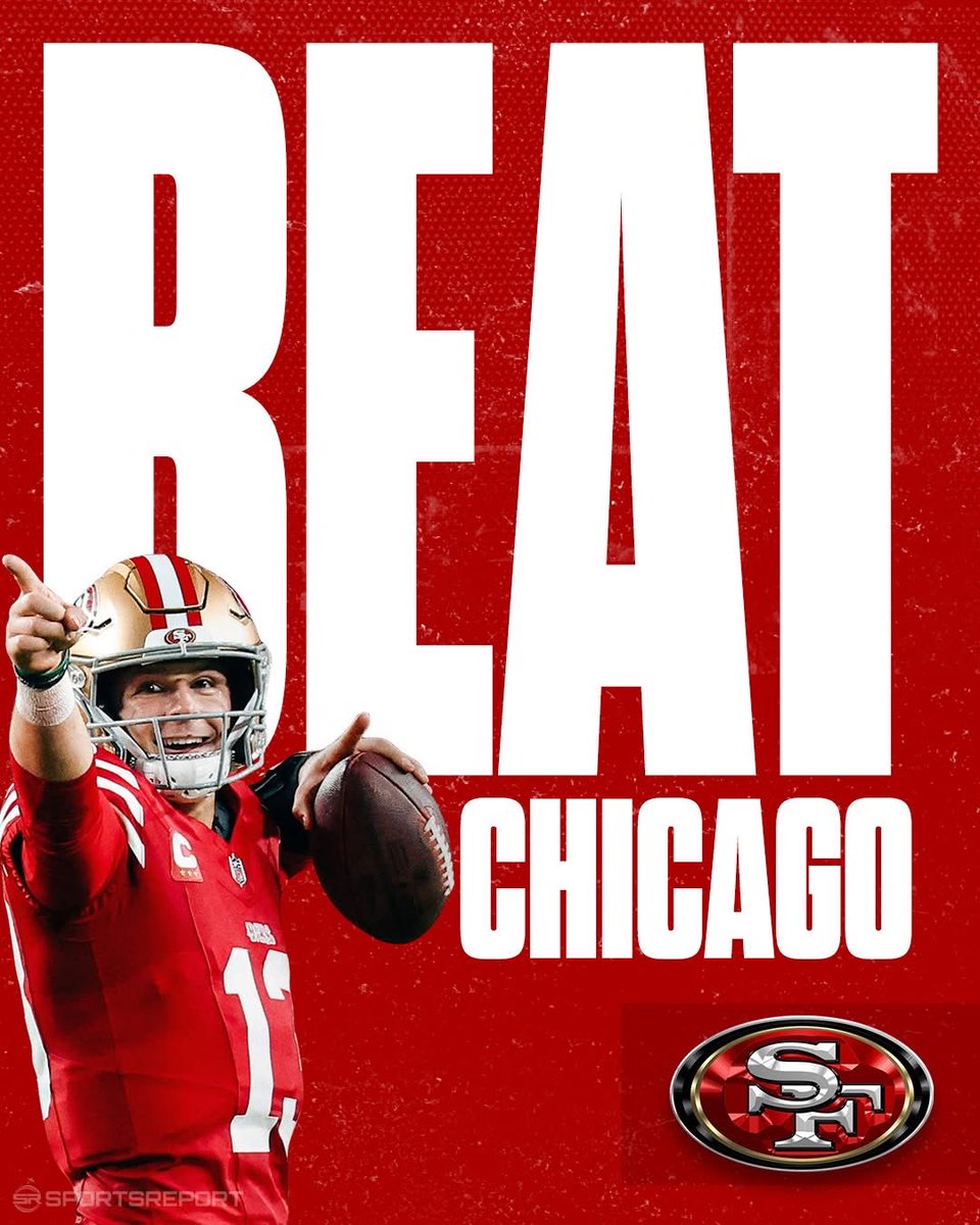 Val9erGrl_in_CA's tweet photo. Get that W! Beat the Bears! LFG!
#FTTB #49ers @49ers 
@gkittle46 https://t.co/Ph6Flm6buN
