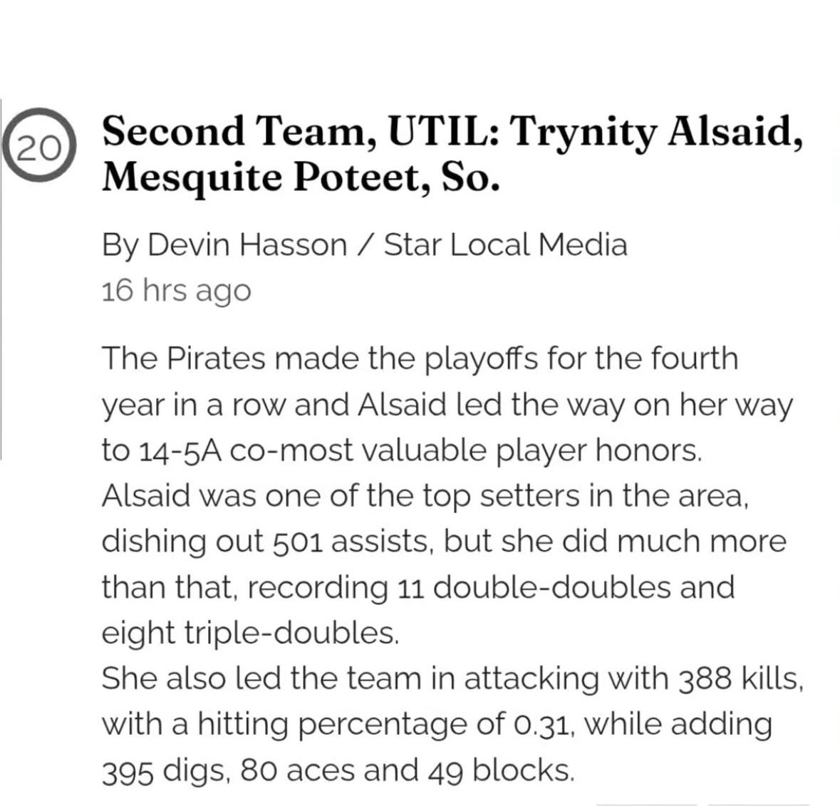 Pirate Volleyball tweet media