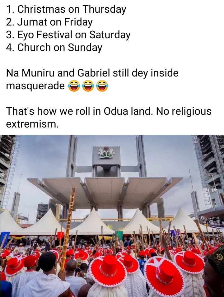 Realchicken12's tweet photo. Wetin concern Yoruba man with extremism https://t.co/DddcTHJJOo