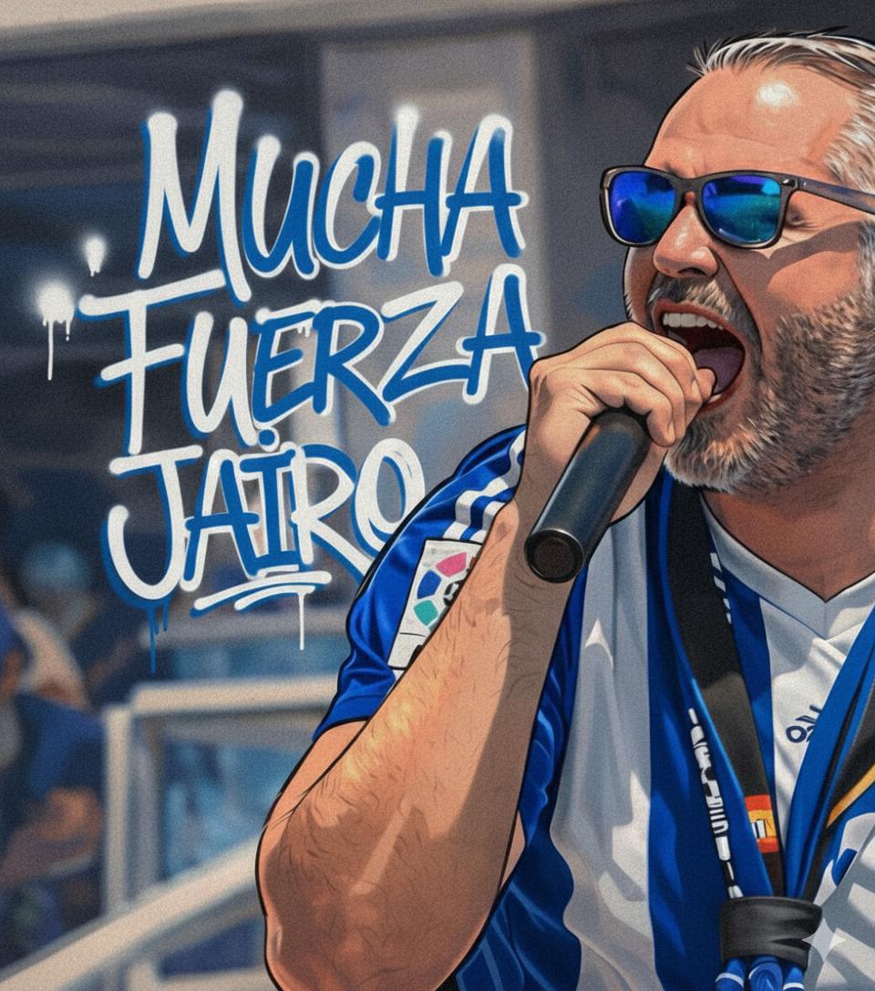 Desde Supporters Gol Sur queremos mandar nuestros mejores deseos y desear una pronta y satisfactoria recuperación a Jairo, un histórico aficionado del <a href="/recreoficial/">RC Recreativo de Huelva</a> 
¡MUCHA FUERZA JAIRO!