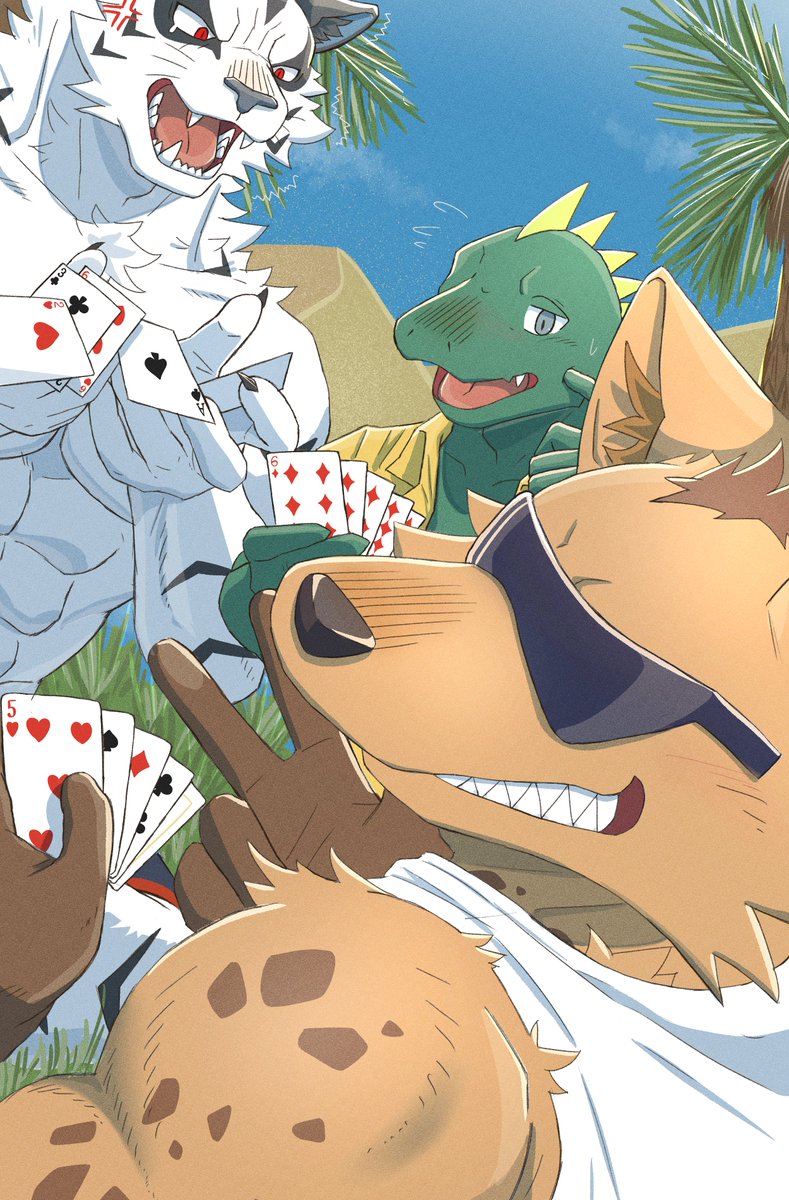 Losing doesn't matter when you're with friends (don't tell Ardor that).

Thank you for the art Hrk <a href="/eichi_doraking/">Hrk-関けもM48</a> 

(Re-upload)