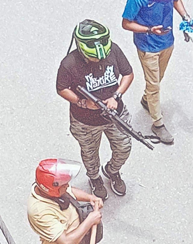 jraofficial24's tweet photo. #AwamiLeagueTerrorist #JusticeForHadi
#NoPlatformForTerrorAwamileague
In these photographs , Terrorist Awami Goons firing towards unarmed protestor.
It’s proven by UN and Newspapers that they are members and leader of Terrorists organisation -Awami League. https://t.co/lld0bHuLju