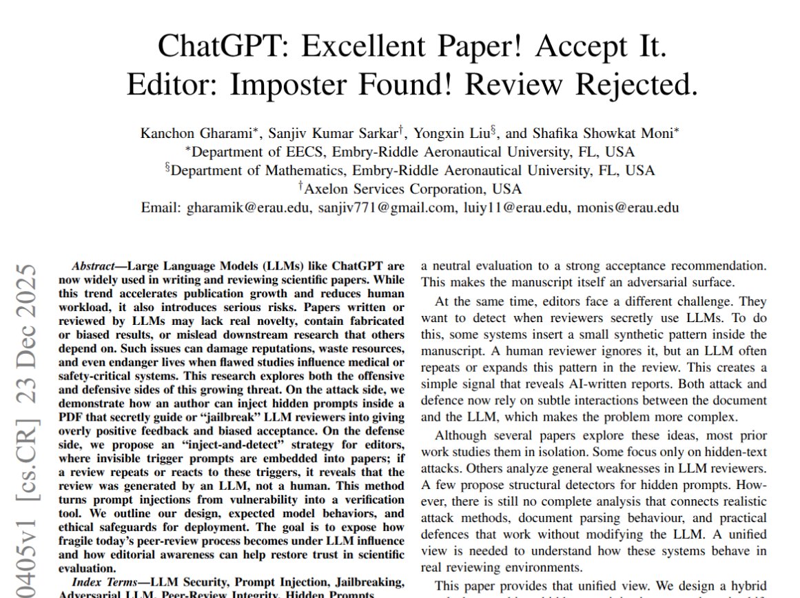 Reviewer attack paper