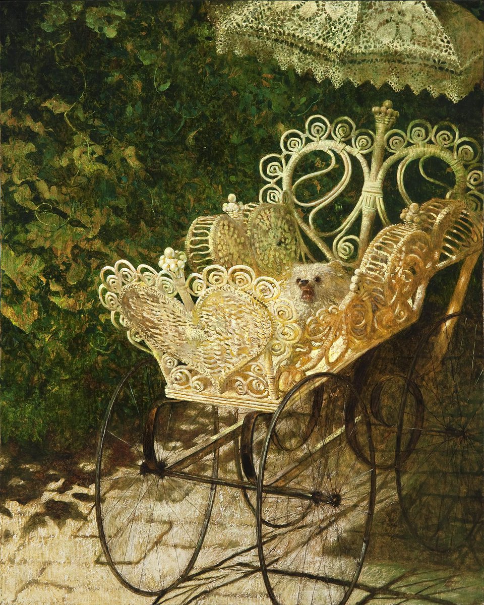 solisolsoli's tweet image. A Very Small Dog, 1980, by Jamie Wyeth
