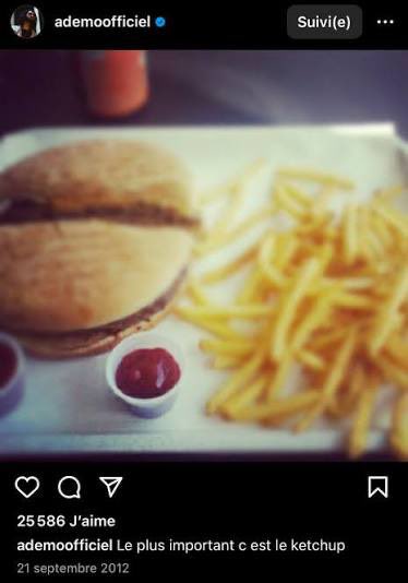 Elguapoo2's tweet image. le plus important c’est le ketchup