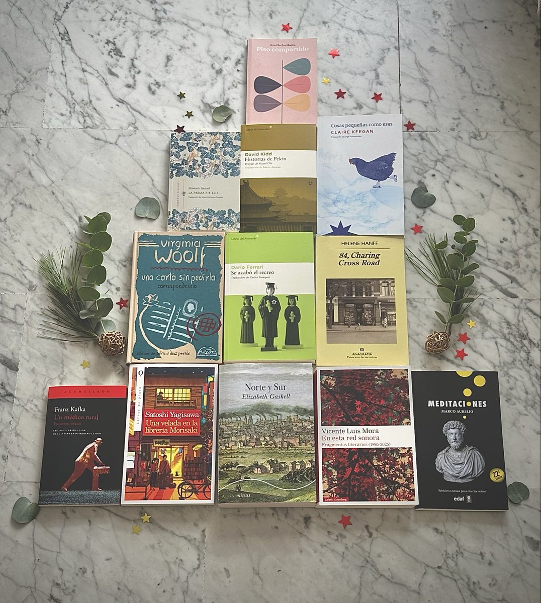 Algunas lecturas que me han gustado del 2025. Me he dejado fuera algunos 📚 ¡maravillosos! ¡Feliz 2026! 😊🤗✨Salud, amor, muchos éxitos, prosperidad y paz 🕊️ <a href="/LibrosAsteroide/">Libros del Asteroide</a> <a href="/Acantilado1999/">Acantilado</a> <a href="/G_Gutenberg/">Galaxia Gutenberg</a> <a href="/paginasdeespuma/">Editorial Páginas de Espuma</a> <a href="/AnagramaEditor/">Editorial Anagrama</a> <a href="/Albaeditorial/">Alba Editorial</a> <a href="/Ed_Invisibles/">Ediciones Invisibles</a> #literatura