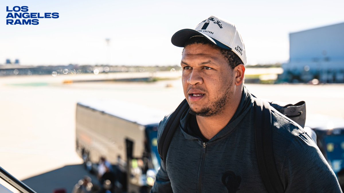 RamsNFL's tweet image. Wheels up to Atlanta! 🛫