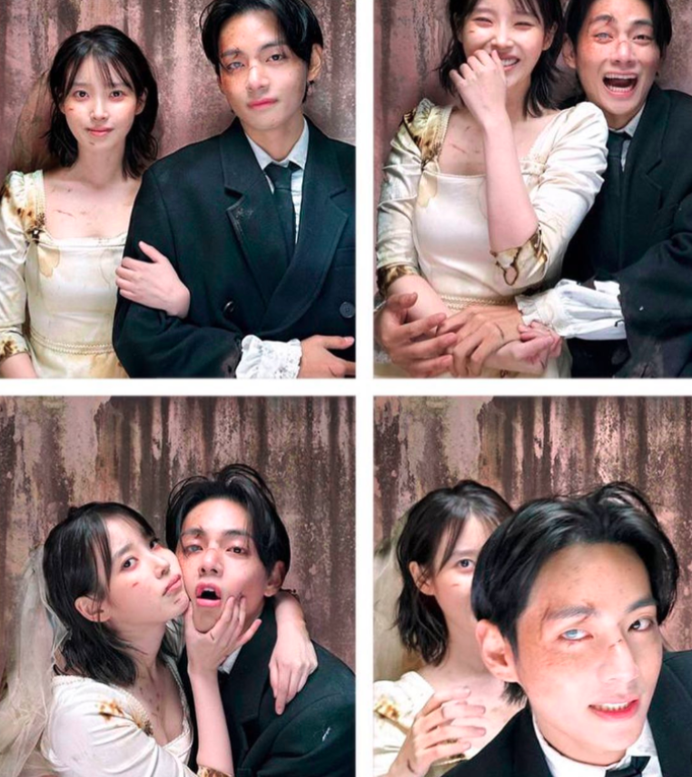 Taehyung and IU for Love Wins All, 2 years ago today.