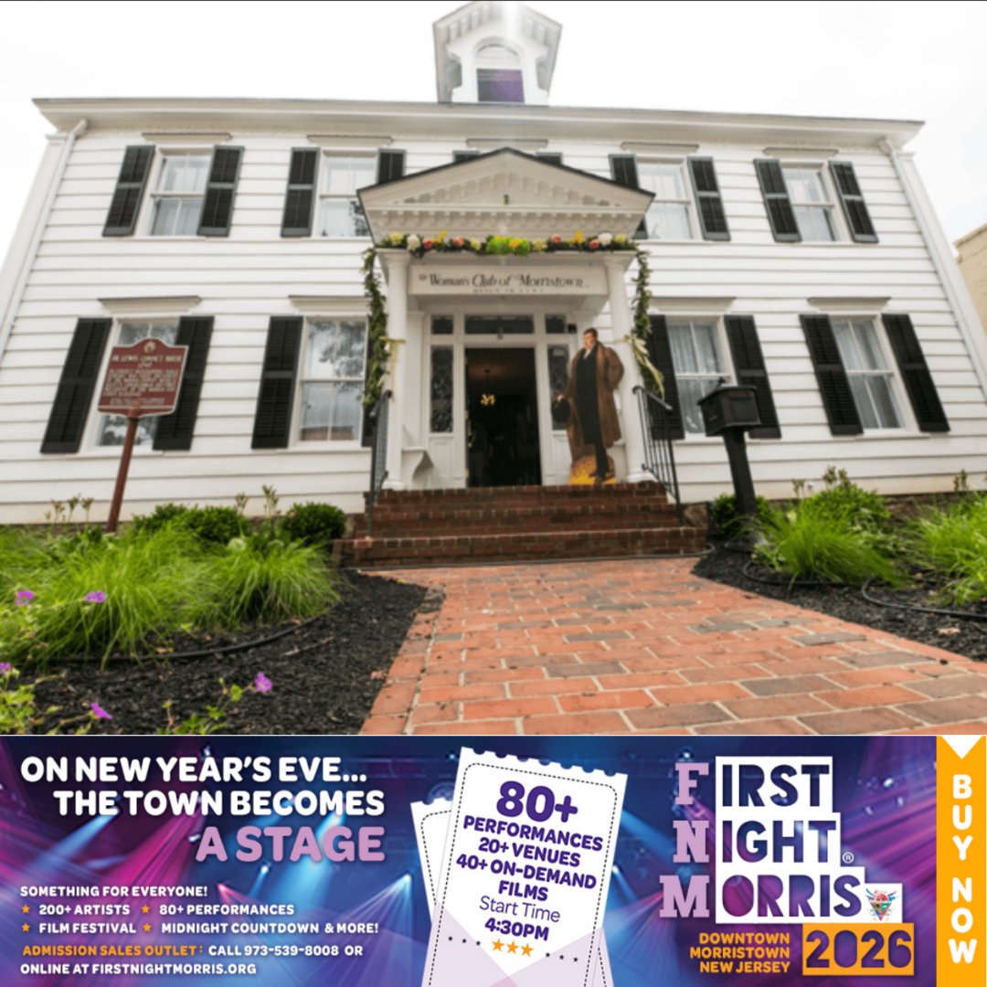 FirstNightMCo's tweet image. Meet the women who shaped Morristown! 👗 

Costumed interpreters share stories of courage and community in this interactive mini-tour. Kids' crafts included!

📍 Venue 23: Woman's Club 🕓 Dec 31 | 4:30–8:45 PM 🎟️ zurl.co/qk4Xk 

#FirstNightMorris #WomensHistory #NYE