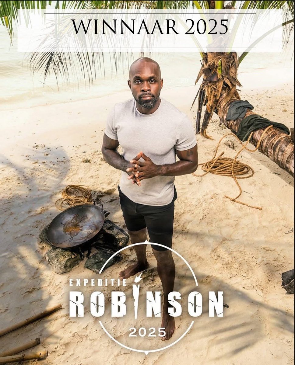 #ExpeditieRobinson ik misgun het #Camielkesbeke niet, maar voor mij is het Churandy.