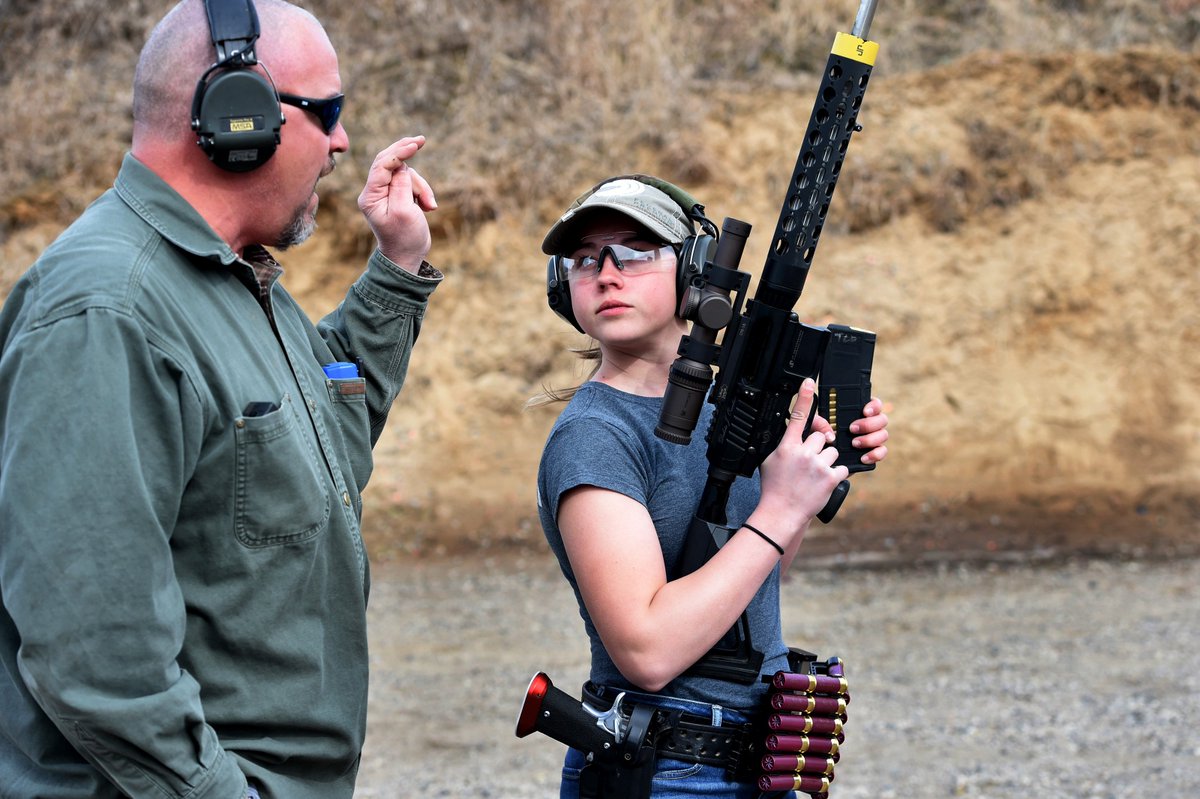 thesergeantags's tweet image. I like this girl, her name is Dakota Overland. She's a shooting champion now, and she's currently training for the world championship.
Please leave politics out of it; this is a sport. You could ruin her career with your nonsense.👇
