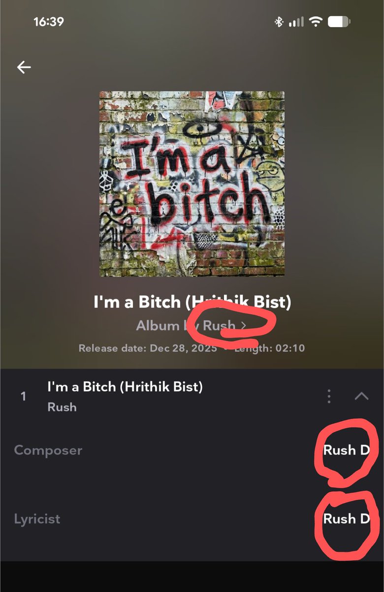 roburwin's tweet photo. @TIDALSupport I believe that you have the incorrect Artist for https://t.co/XhewjBvpTE https://t.co/HcEkaO8RoT