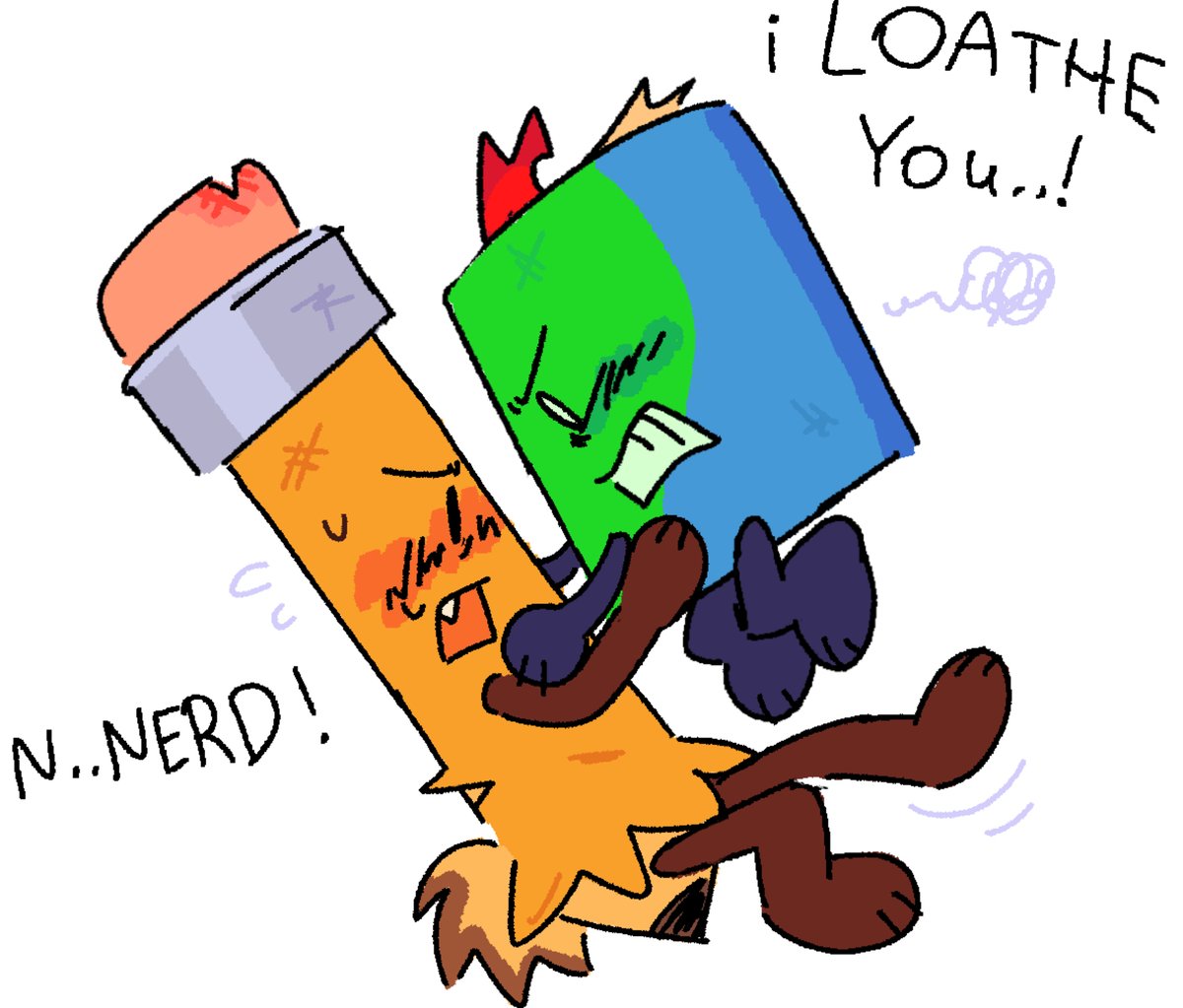 gatybfb's tweet image. pencil yuri of sorts