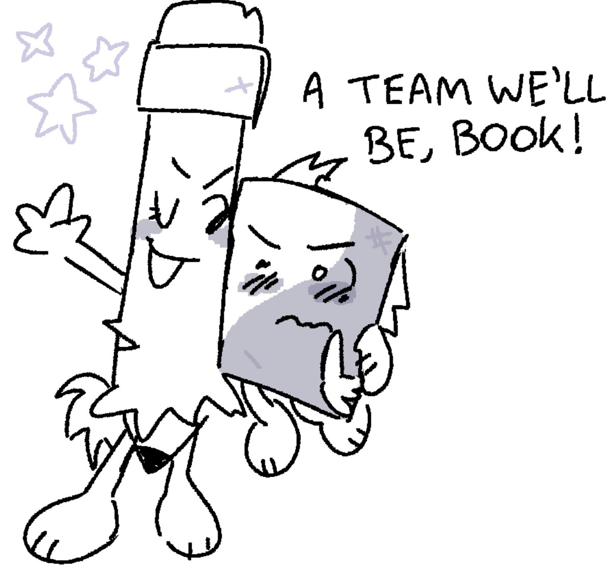 gatybfb's tweet image. pencil yuri of sorts