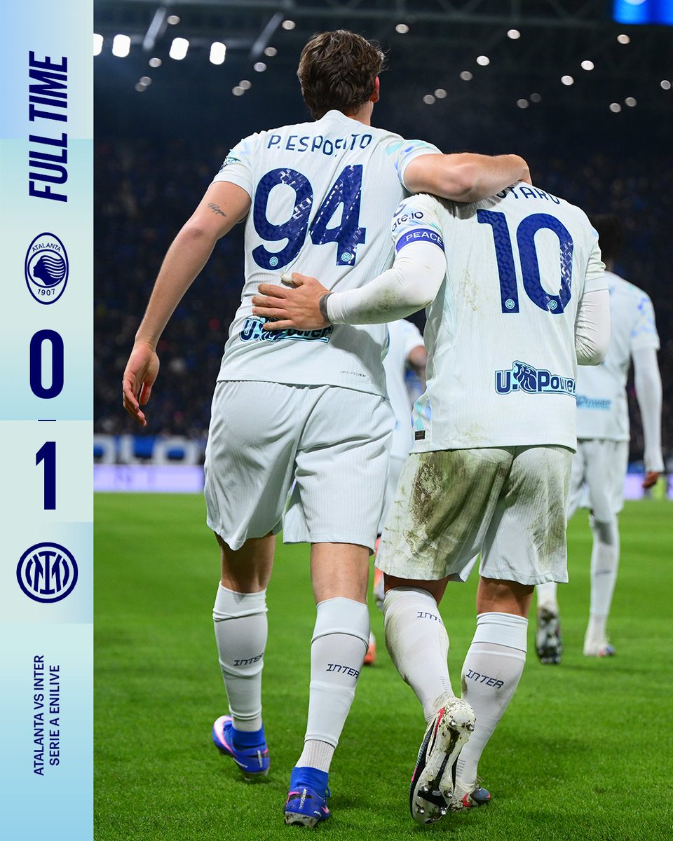 Inter's tweet image. Chiudiamo l'anno con i 3⃣ punti 🔐