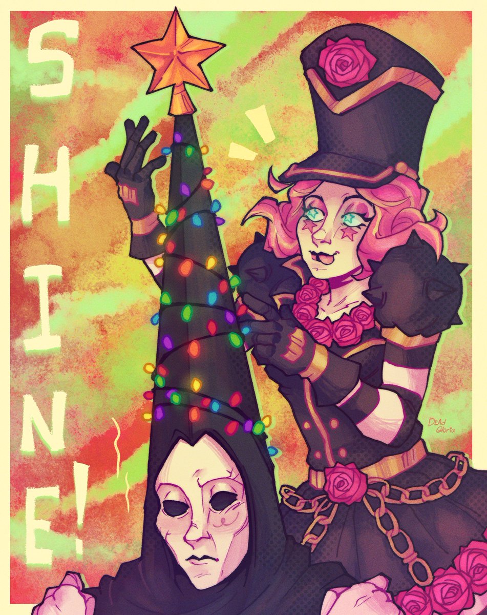 Amazing New Year tree🤔
#art #fanart #darkdeception #puppetking #darkstar