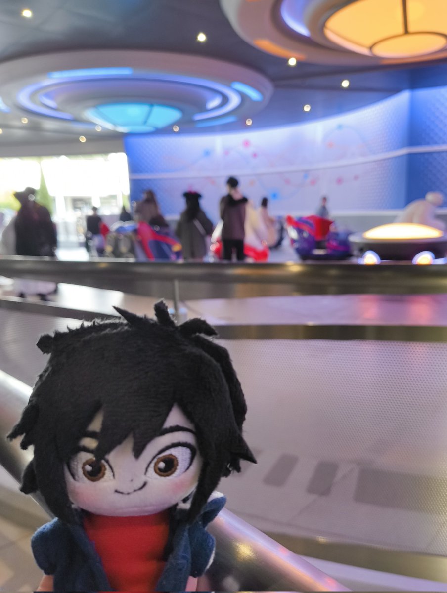 手作りヒロぬいぐるみin「ベイマックスのハッピーライド」💫 ヒロは2D