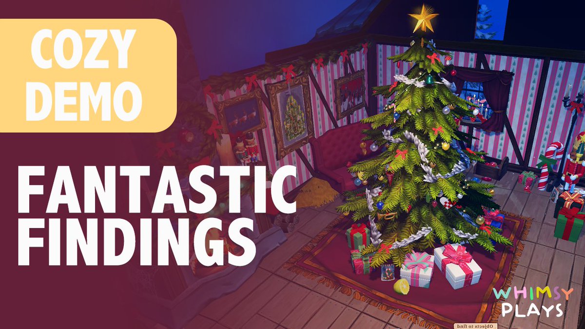 Join me as we dive into the cozy holiday spirit with Fantastic Findings Hidden Seasons, exploring the first two worlds — The Stables and Santa’s House — in this free demo. 🎄

WATCH: youtu.be/yA3Sgh5DbWo

<a href="/Shapeshifties/">Shapeshift Entertainment / Fantastic Findings</a> 
#hiddenobjectgame #cozydemo #relaxinggames