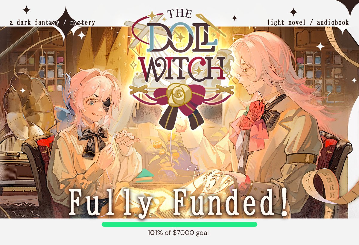 🌕 Baten ✦ webnovel The Doll Witch! 🎎📕 tweet media