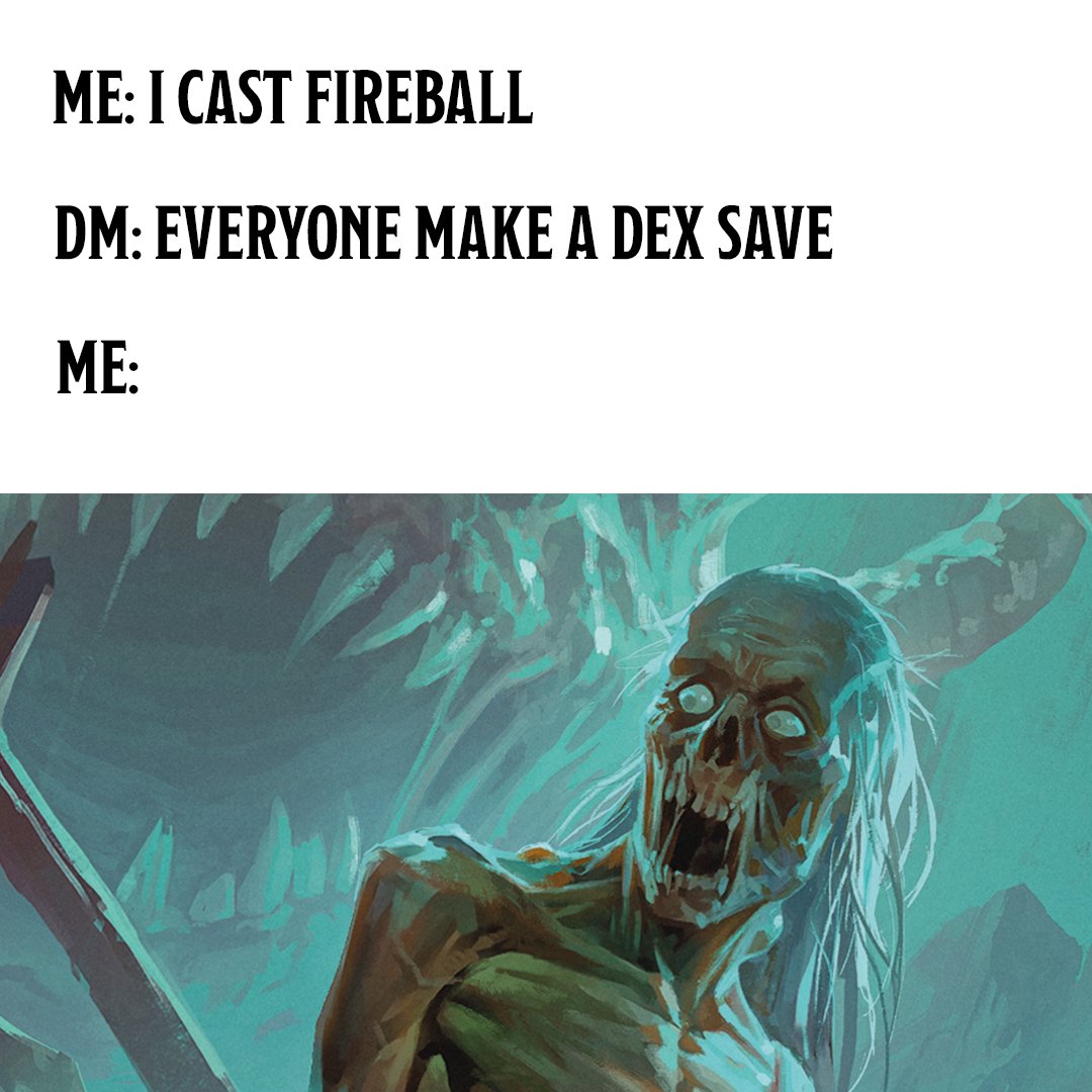 Wizards_DnD's tweet image. Should've asked how big the room was.