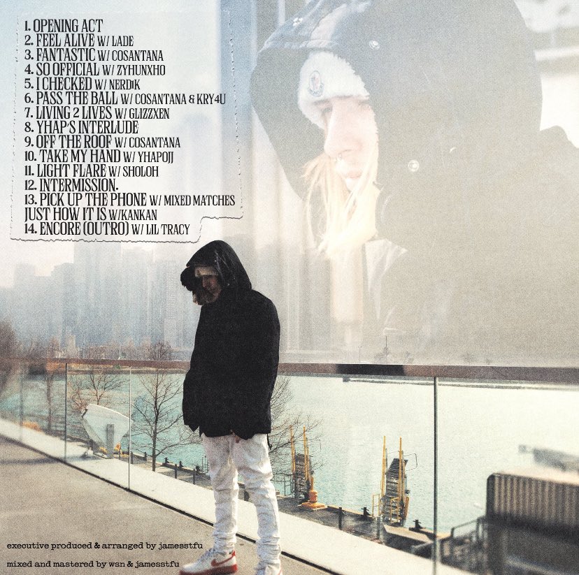 jamesstfu drops his album encore on january 16th 🚨

features like cosantana , kankan , nerd1k , yhapojj , Ladé, Lil Tracy and mixed matches

album finna be amazing  🔥 🔥